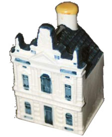 AMSTELVEEN, August 31, 2005 - KLM Royal Dutch Airlines will celebrate its 86th anniversary in true tradition with the introduction of a new Delftware miniature. The Delftware miniatures are usually replicas of historical buildings located in the Netherlands. The Teylers Museum in Haarlem was selected for the 86th house because it is the oldest museum in the Netherlands. A first copy of the miniature will be presented to Mrs. Scharloo, curator of Teylers Museum, by Mr. Varwijk, Senior Vice President & Area Manager Western Europe on the occasion of KLMâ€™s 86th anniversary on October 7, 2005.

KLM has been presenting the Delftware miniatures filled with Bols Dutch gin to its World Business Class passengers on intercontinental flights since the 1950s. The collection has grown in sync with KLMâ€™s anniversary since 1994, with a new house being added each year. The Delftware miniatures have become highly prized collectors items in the Netherlands and abroad.

The museum was named after Pieter Teyler van der Hulst (1702-1778), an influential cloth and silk manufacturer based in Haarlem. As a representative of the Age of Reason, he was enormously interested in art and science. He collected avidly in both areas in the belief that knowledge would enrich human nature. In his will he therefore specified that his riches were to be used to establish a foundation in support of art and science, amongst other objectives. The executors of Teyler's will decided to build a special space in which objects related to art and science could be unified. The books were meant for studies, the physics equipment was used for demonstration purposes, and the drawings were the subject of debate during art reviews. A decision was soon reached to open the collections for public viewing.

In cooperation with the British Museum in London and the Ashmolean Museum in Oxford, Teylers Museum will be presenting a selection of ninety Michelangelo drawings between October 6, 2005 and January 8, 2006. This marks the first time in history when works from these three collections will be available together for viewing. The most commonly exhibited drawings are preliminary studies of well-known building and painting commissions in Rome and Florence. The Sistine Chapel in Rome is at the heart of the exhibition with works from the ceiling frescos and the mural of the Last Judgment.