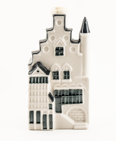 The 101st KLM miniature house is a replica of the 800-year-old building 