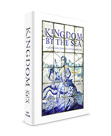 Limited Edition of the high-end coffee table book 'Kingdom by the Sea' (only 250 copies were made) with a Delft blue porcelain (!) cover of infinite beauty. This world-exclusive comes with a certificate of authenticity. The Limited Edition is numbered and signed by the author. 'Kingdom by the Sea, a celebration of Dutch cultural heritage' is tribute to the people who left their mark on the development of the Netherlands, and who lived in the houses which modelled for the KLM collection. The book is richly illustrated with more than 1.800 full colour photos, fine art and historic maps of cities across the Netherlands. 'Kingdom by the Sea' contains 448 full color pages, and is printed on high quality paper.